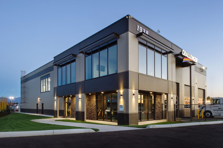 challenger truck maintenance facility in abbotsford, bc
