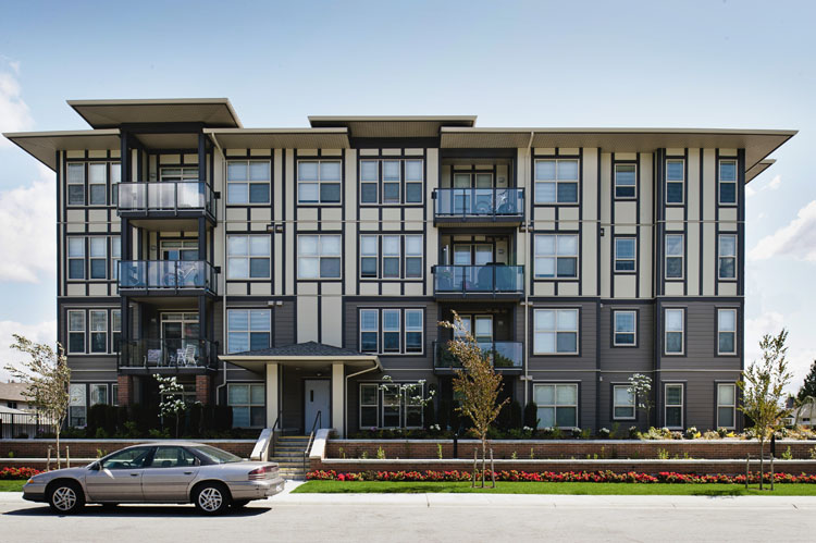 Architecture design for condos in langley