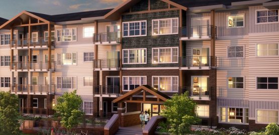 Architecture design for Suede Condos in Langley