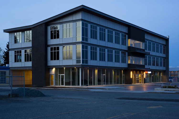 Allwood Building exterior in Abbotsford